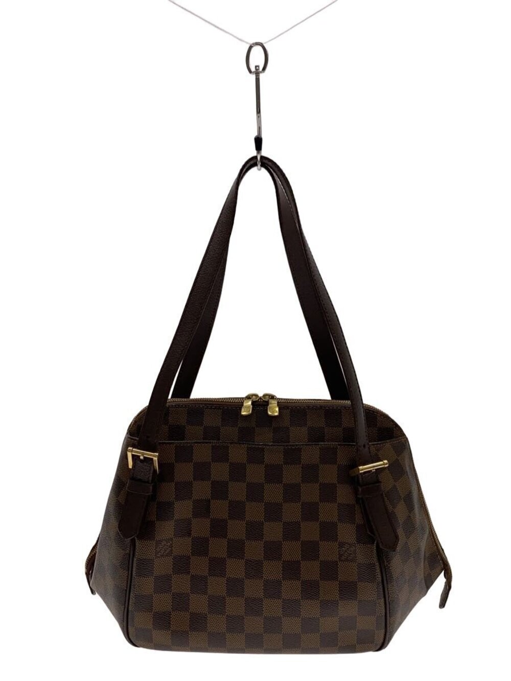 LOUIS VUITTON Belem Damier Ebene Brown All over